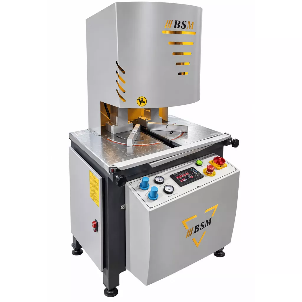 Vertical industrial cutting machine