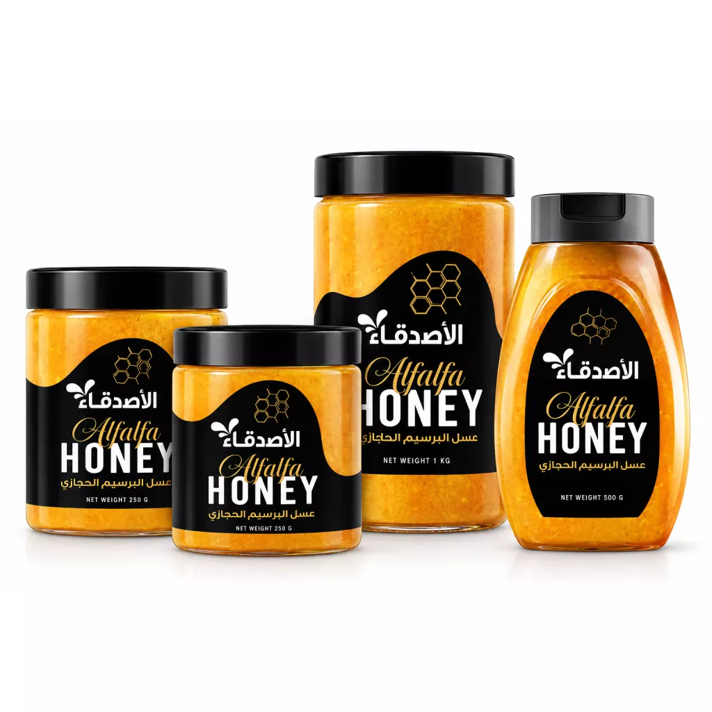 Honey available in various types