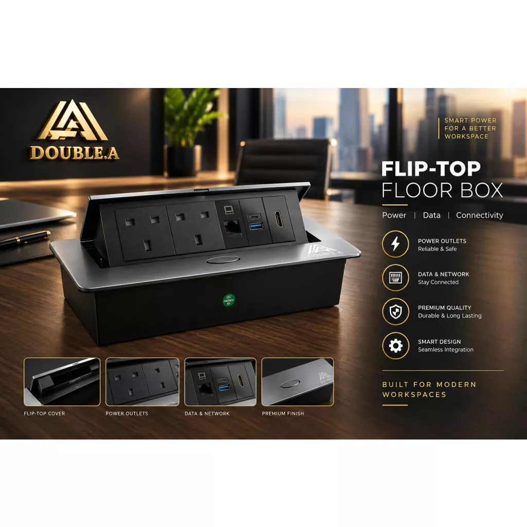 PopUp Desktop Outlet Socket
