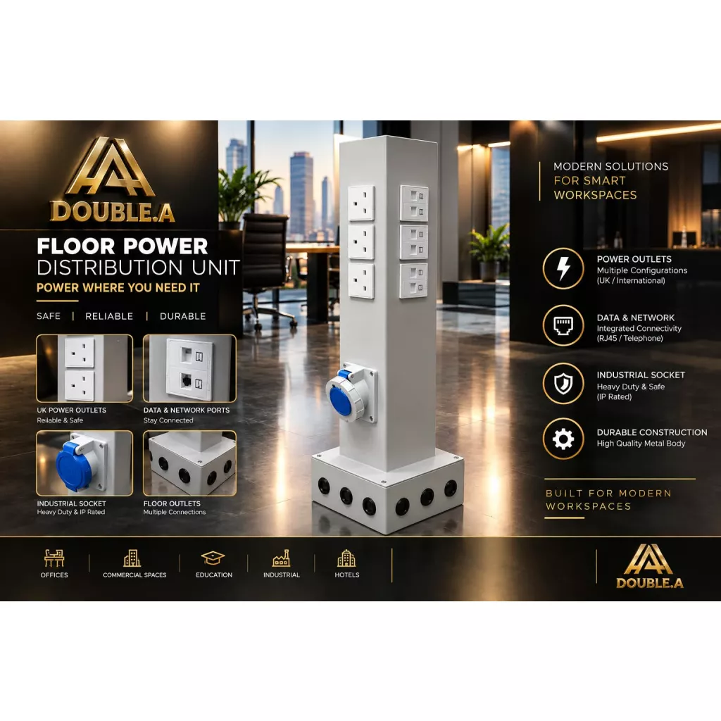 POWERSYNC ELITE – عمود توزيع الطاقة والبيانات متعدد الاستخدامات