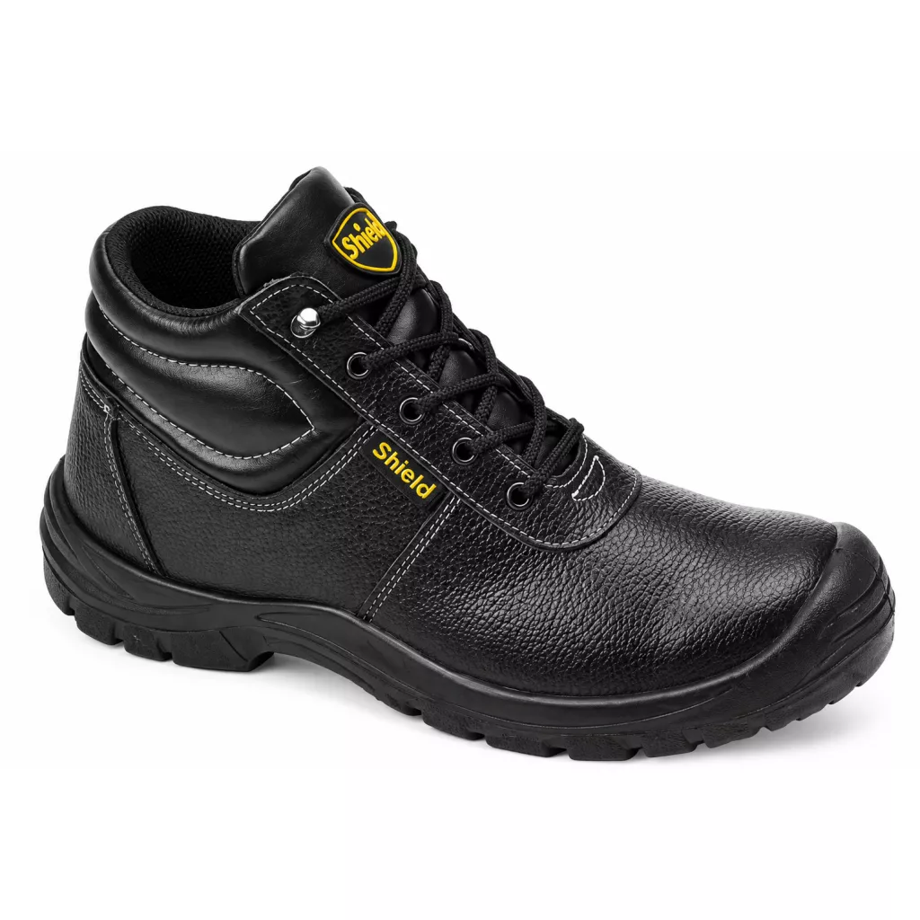 Shield safety shoes - Black